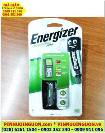 Energizer CH2PC4_Bộ sạc pin Energizer CH2PC4 kèm 2 pin Energizer AAA700mAh 1.2v